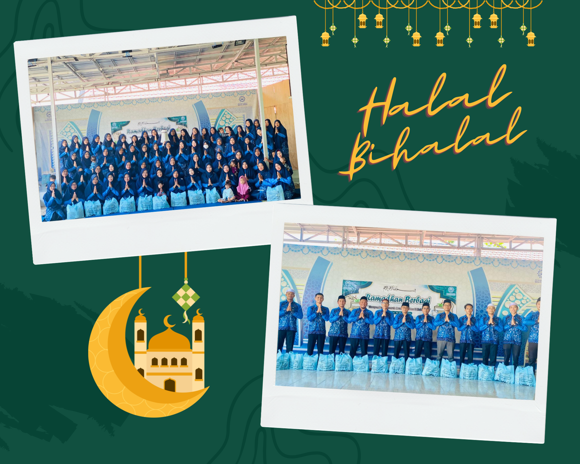 Kegiatan Halal Bihalal Yayasan Dhia El Widad Menyambut Idul Fitri